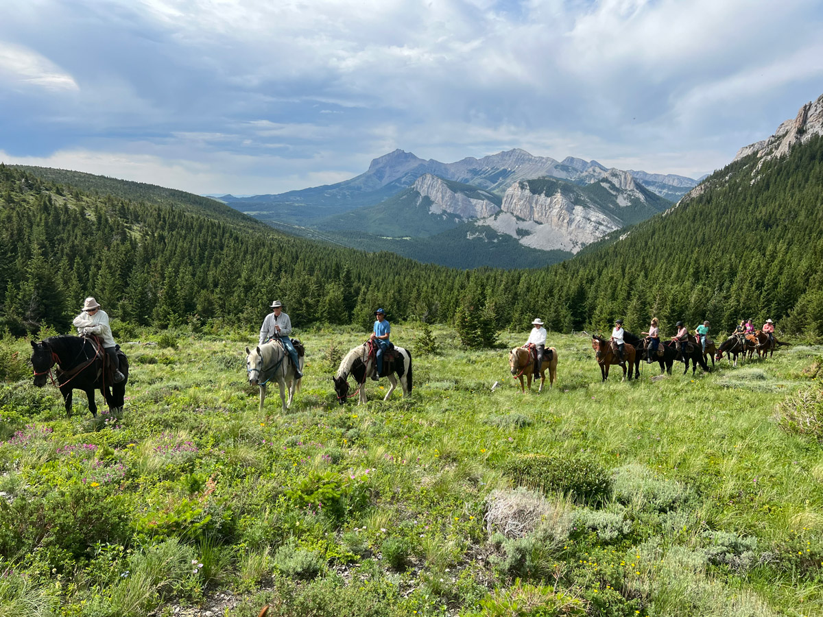 Guided Summer Horseback Trips Montana